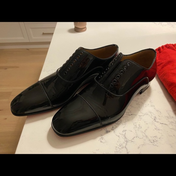 CHRISTIAN LOUBOUTIN GREGGO FLAT DRESS SHOES - Picture 5 of 8